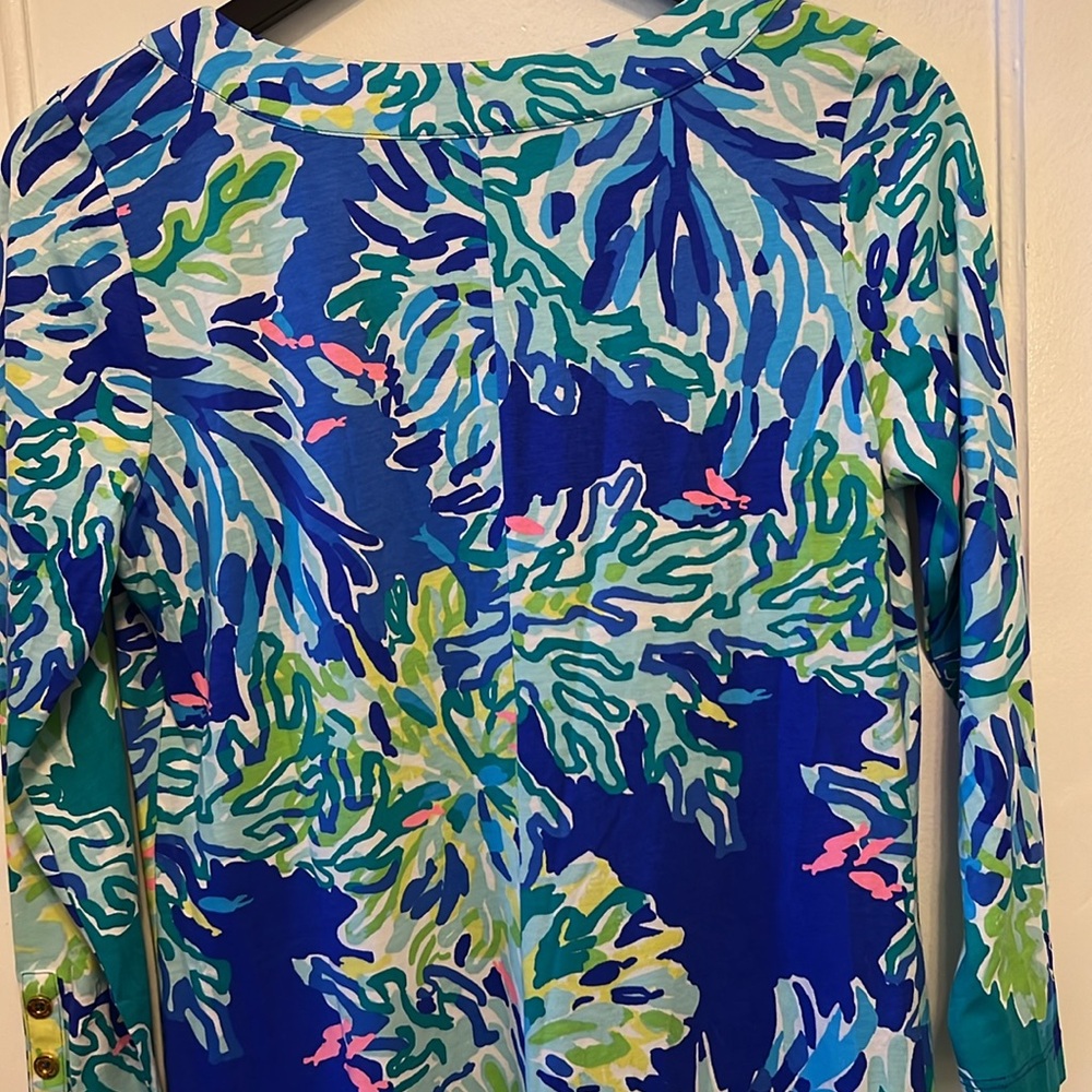 Lilly Pulitzer RIVA Dress - WADE AND SEA. Size Medium - Picture 6 of 8